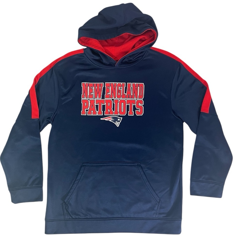NEW Patriots Hoodie NFL Team Apparel Youth XL 14/16
